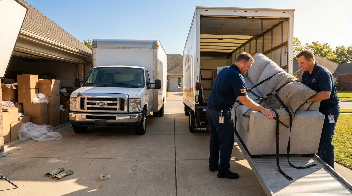 DIY truck vs professional crew comparison in Munfordville